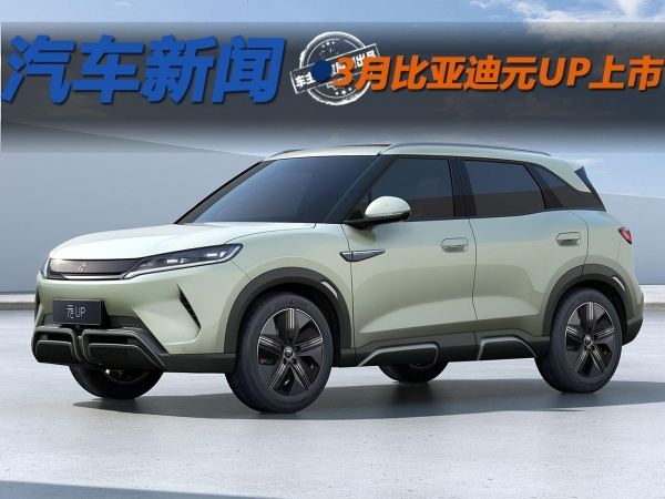 3月上市续航400km 比亚迪元UP能平替精灵#1？,