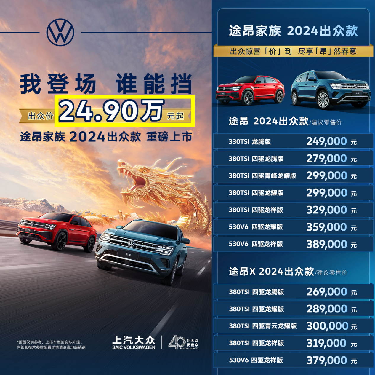 大众途昂降价了！曾要卖30多万起，现最低20万就能买