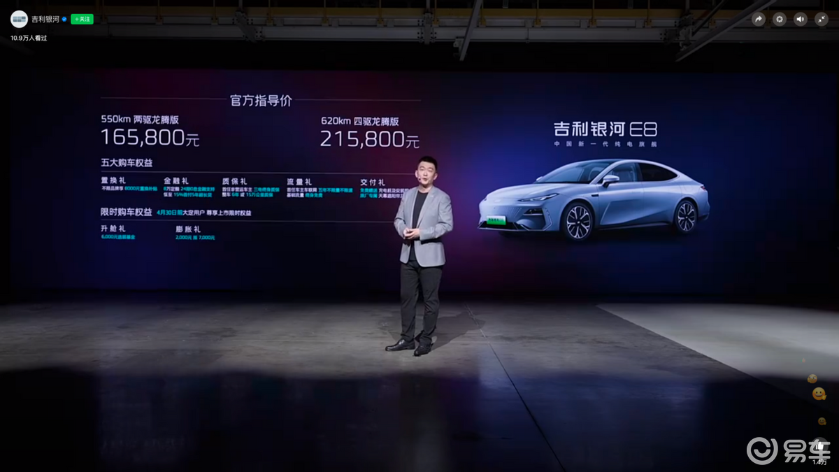 银河E8加推龙腾版：质价比同级难敌，这波升级就问还有谁？