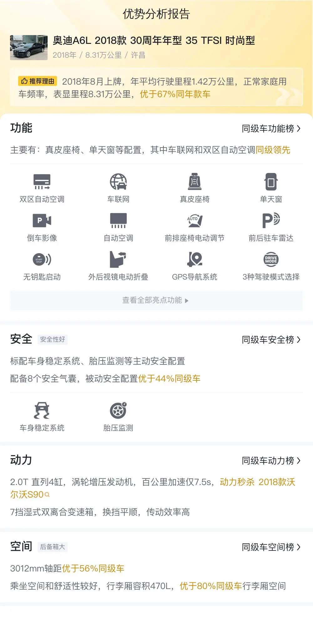 18 万买辆二手奥迪 A6L,2.0T 配 7 挡双离合,你觉得值吗?