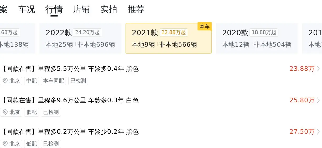 2019 款宝马 525Li 豪华套装,2021 年上牌,3.2 万公里