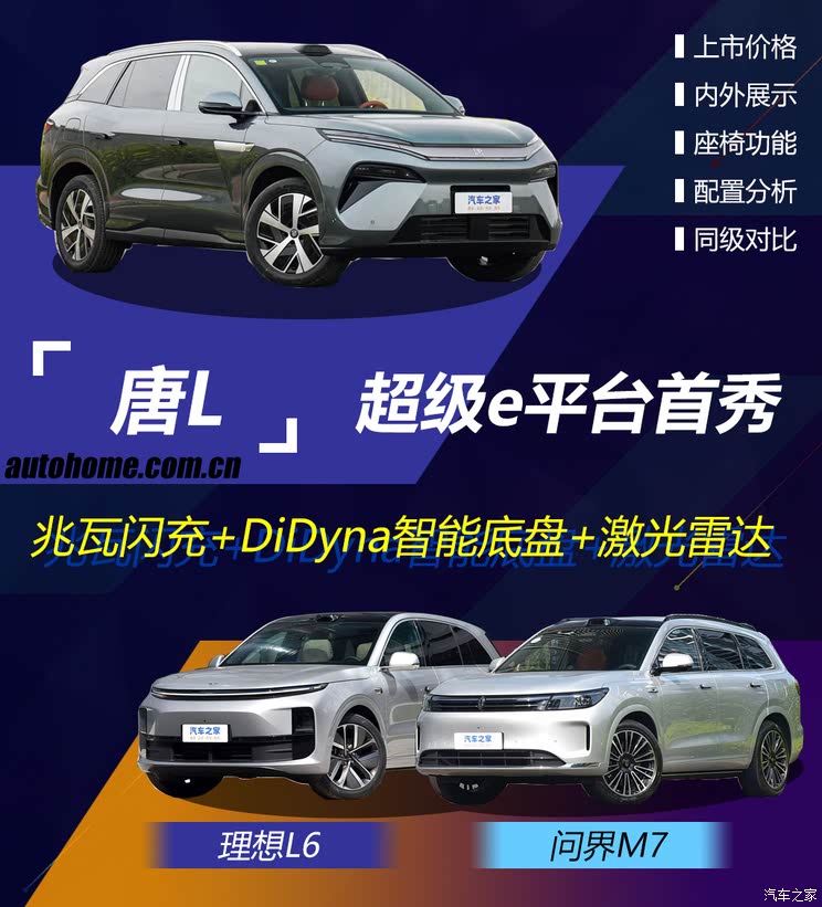 超级e平台首秀，起售22.98万元的唐L该怎么选？